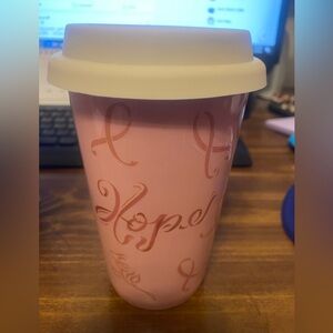 Longaberger, 2011 Horizon of Hope  travel coffee cup